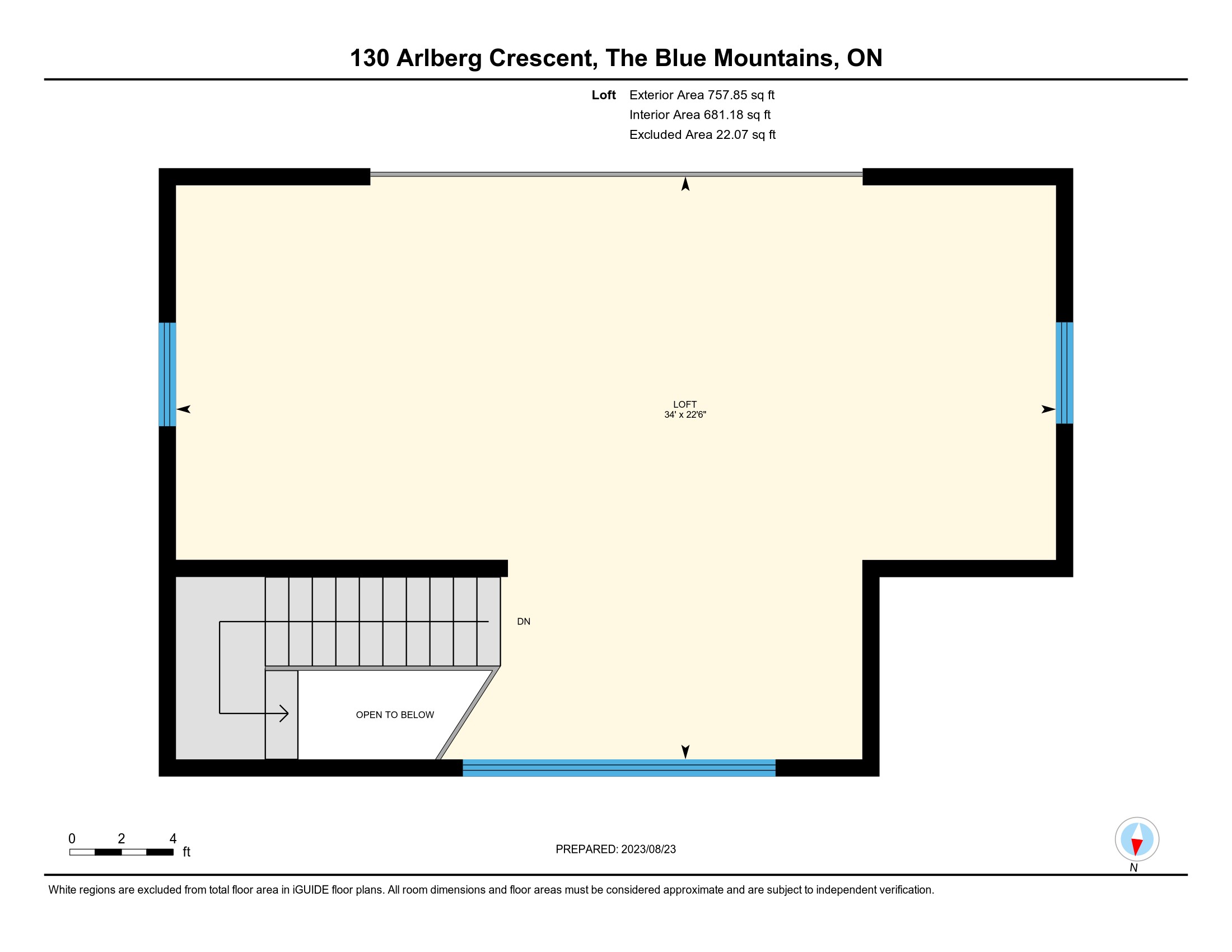 Loft floorplan